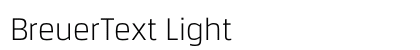 BreuerText Light preview