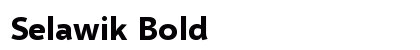 Selawik Bold font free download