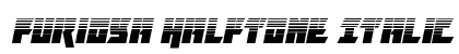 Furiosa Halftone Italic Italic Font Furiosa Halftone Italic Italic Font Preview