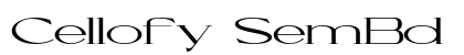 Cellofy SemBd ExtExp Regular preview Cellofy SemBd ExtExp Regular preview