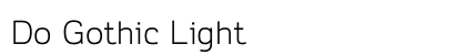 Do Gothic Light Preview