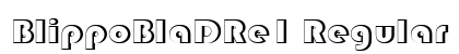 BlippoBlaDRe1 Regular Font Preview