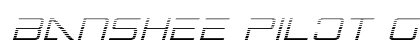 Banshee Pilot Gradient Italic Italic Font Banshee Pilot Gradient Italic Italic Font Preview