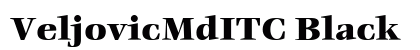 VeljovicMdITC Black preview