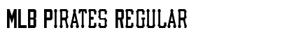 MLB Pirates Regular Font Preview