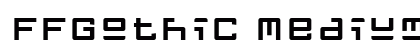 FFGothic Medium font free download