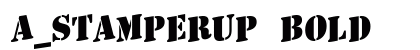 a_StamperUp Bold preview