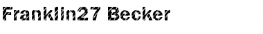 Download Franklin27 Becker Font