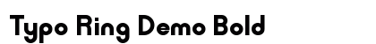Typo Ring Demo Bold preview