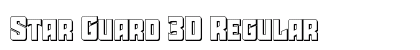 Star Guard 3D Regular Font Star Guard 3D Regular Font Preview