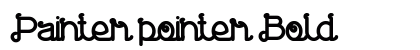 Painter pointer Bold Font Preview Painter pointer Bold Font Preview