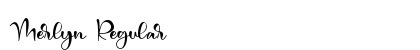 Merlyn Regular Font Preview