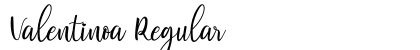 Valentinoa Regular Font Preview