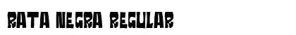 Rata Negra Regular Font Preview