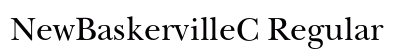 NewBaskervilleC Regular Font NewBaskervilleC Regular Font Preview