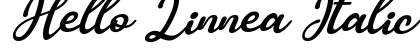 Hello Linnea Italic Regular preview Hello Linnea Italic Regular preview