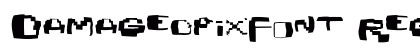 Damagedpixfont Regular Font Damagedpixfont Regular Font Preview