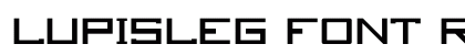 Lupisleg Font Regular preview