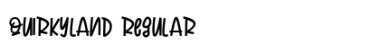 QUIRKYLAND Regular Font Preview