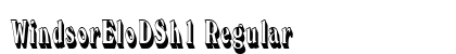 WindsorEloDSh1 Regular font free download
