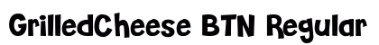 GrilledCheese BTN Regular Font Preview