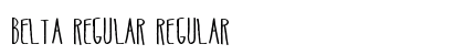Belta Regular preview Belta Regular preview