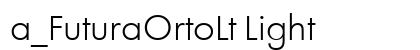 a_FuturaOrtoLt Light preview