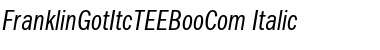 Download FranklinGotItcTEEBooCom Font