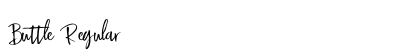 Buttle Regular Font Preview Buttle Regular Font Preview