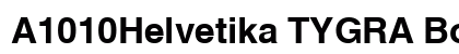 A1010Helvetika TYGRA Bold preview