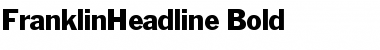 FranklinHeadline Bold Font