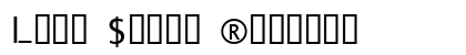 Leet Speek Regular Font Preview
