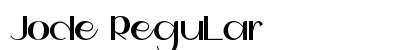 Jode Regular preview Jode Regular preview