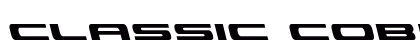 Classic Cobra Leftalic Italic Font Preview
