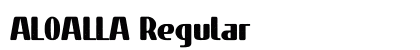 ALOALLA Regular preview ALOALLA Regular preview