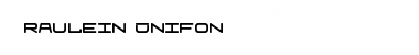 Fraulein Unifon Regular Font