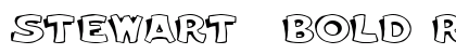 Stewart1 Bold Regular Font Preview