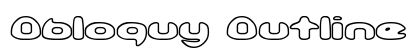 Obloquy Outline BRK Regular Preview