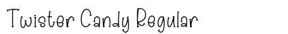 Twister Candy Regular Font Preview