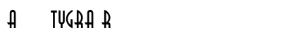 Asisa TYGRA Regular Font Preview