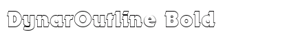 DynarOutline Bold Font Preview