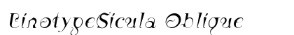 LinotypeSicula Oblique preview