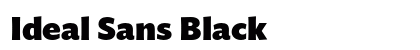 Ideal Sans Black preview