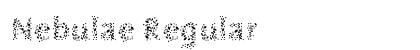 Nebulae Regular Font Preview
