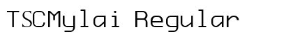 TSCMylai Regular Font Preview
