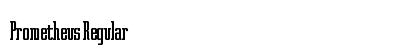 Prometheus Regular Font Preview