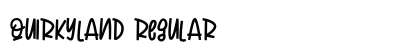 QUIRKYLAND Regular Font Preview
