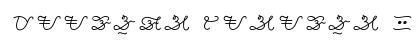 Maalong Tagalog 2 Linear Regular Font Preview