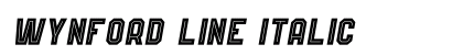 Wynford Line Italic preview
