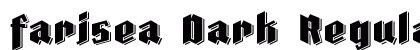 Farisea Dark Regular Font Preview